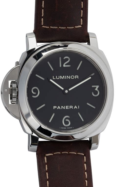 blacked out panerai|Panerai Luminor Destro Otto Giorni PAM 1655 44mm Manual .